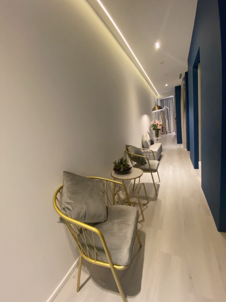 Facial Spa/Beauty Spa Waiting Area