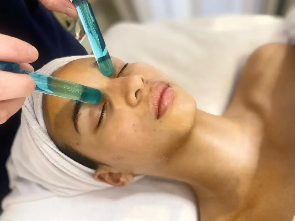 sublime blue eye treatment at Mskin