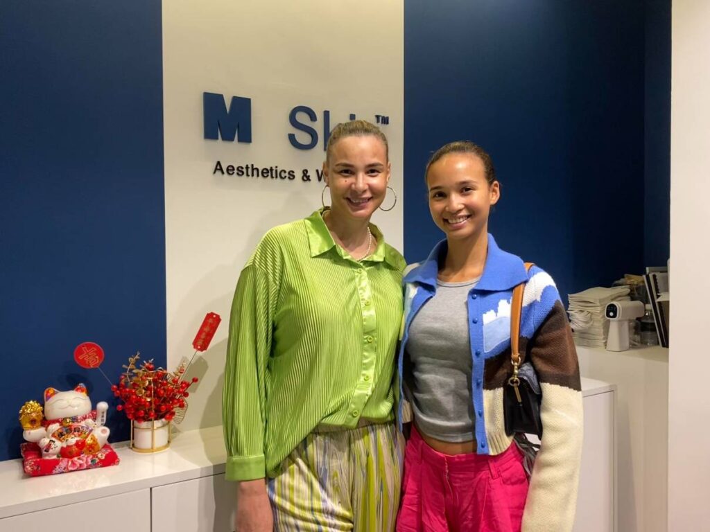 Happy customers at Mskin for Facial Treatment in Singapore